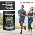 thumbnail image 4 of Suplemento alimenticio Healthaddiction Polvo de creatina monihidrata 400g, 4 of 4