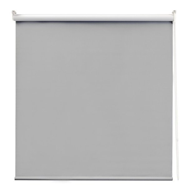 Persiana enrollable Blackout Premium Decoking 120 Ancho x 120 Alto cm Silver