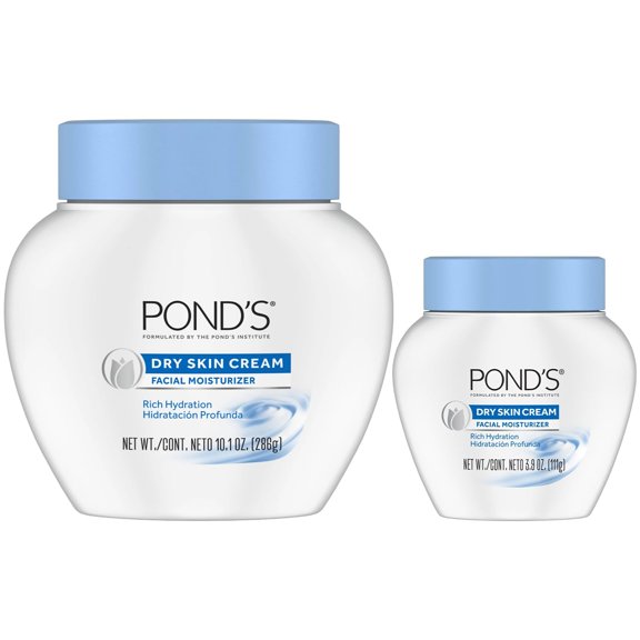 Crema hidratante facial POND'S 286 g + 111 g hipoalergénica