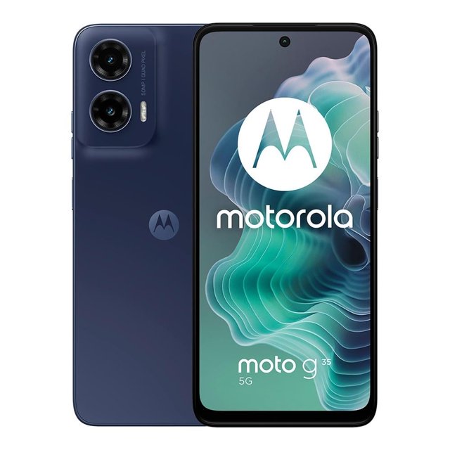 Smartphone Motorola Moto G35 4GB RAM 128GB ROM Negro Desbloqueado