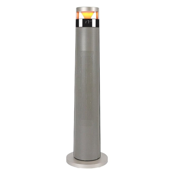 Calefactor Atvio de Torre de Ceramica 86 cm de Altura Dorado