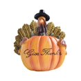 thumbnail image 1 of Harvest Scarecrow figura con Wheat y calabaza - otoño otoño de sobremesa decoración para el hogar, oficina, o Acción de Gracias exhibición, 1 of 3