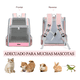 thumbnail image 3 of Mochila Transportadora Para Perros/gatos Plegable Belug Gris Rosa, 3 of 5