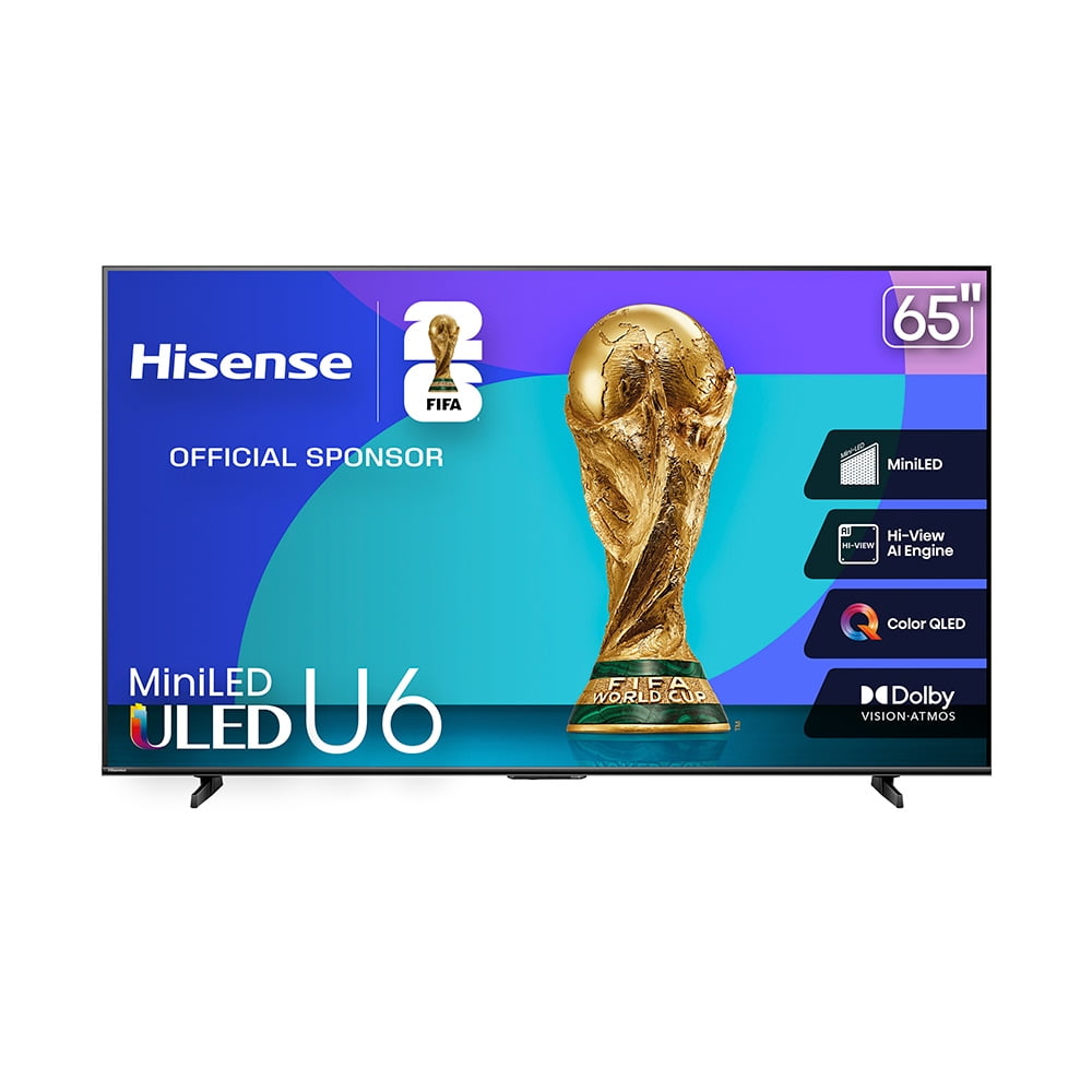 TV Hisense 65 pulgadas 4K 65U6QV Miniled vidaa