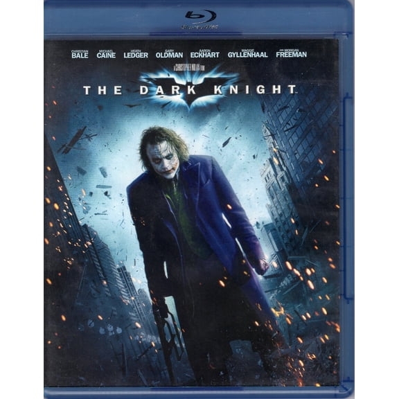 Batman The Dark Knight Warner Bros Blu Ray + DVD 2 Discos