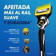 thumbnail image 2 of Rastrillo Gillette Proshield con 5 Hojas para Rasurar la Barba Más al Ras, 1 pza, 2 of 5