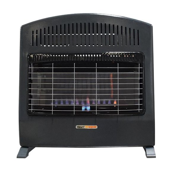 Calefactor de Pared Heat Wave Gas Natural Gris