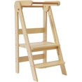 thumbnail image 1 of Torre de Aprendizaje Montessori Plegable Bluelander para Niños, Torre de 2 Escalones, Antideslizante, 1 of 5