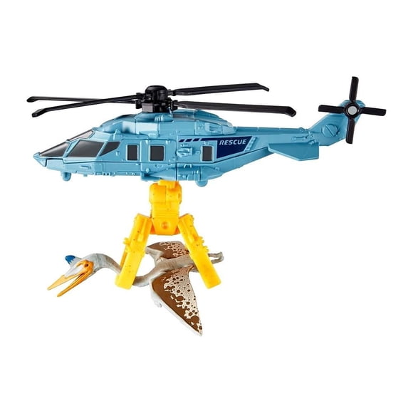 Vehículo de Juguete Matchbox Jurassic World Quetzacoaltlus Dino Transportadores