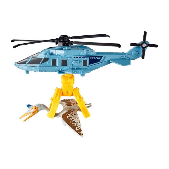 Vehículo de Juguete Matchbox Jurassic World Quetzacoaltlus Dino Transportadores