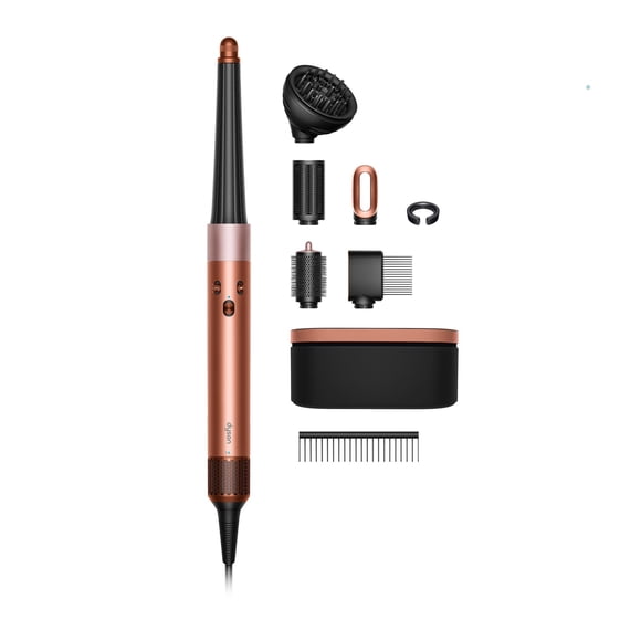 Dyson Edición Especial Airwrap i.d. Multi-Styler y Secador para Cabello Rizado y en Espiral (Seda Ámbar)