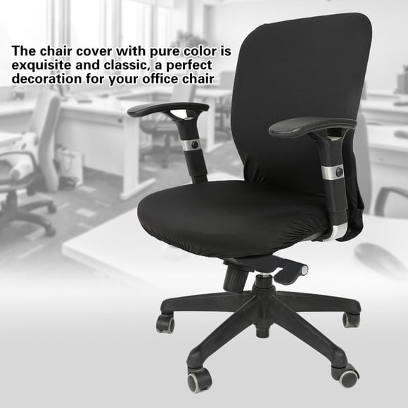 Cubiorta Del Asiento De Oficina, Cubión De Silla De Tela Elástica De La Tela De La Altura De La Silla Universal Cubión Del Escrito Silla De Escritorio Silla De Escritorio