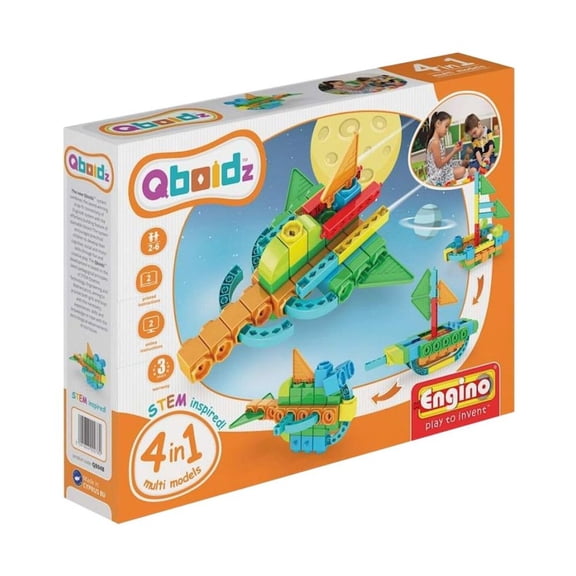 Qboidz 4 En 1 - Nave Espacial 43Pzs ENGINO Qboidz
