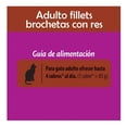 thumbnail image 3 of Alimento para Gato Whiskas Adulto Fillets Brochetas con Res 85 g, 3 of 4