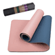 thumbnail image 3 of Tapete Para Yoga Ejercicio Entrenamiento 8mm Grosor 183x61cmLab.G  Color Rosa Y Azul, 3 of 5