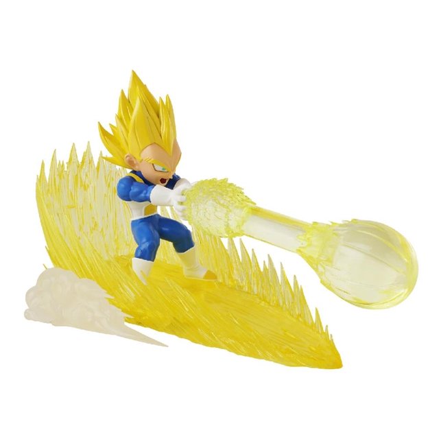 Figura Super Saiyan Vegeta Dragon Ball Bandai 4 Pulgadas
