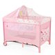 thumbnail image 1 of Cuna Corral Plegable con Cambiador y Dos Niveles D´Bebe - Rosa, 1 of 7