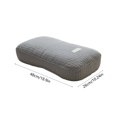 thumbnail image 4 of Lekihaqq Buckwheat Pillows For Neck Pain Relief Quilted Cottons Buckwheat Hull Filled Ergonomic Support Adjustable Height Pillow For Sleeping Breathable Home Bedroom, 4 of 7