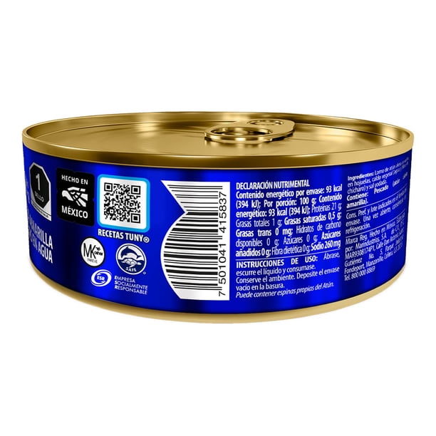 Imagen 2 de Atún Tuny clásico en agua 140 g