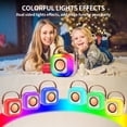 thumbnail image 4 of Bocina Bluetooth JYX para Adultos y Niños, Altavoz Bluetooth Portátil con Luces de DJ y Micrófonos Inalámbricos para Fiestas al Aire Libre/ En Casa, D37, 4 of 9