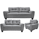 thumbnail image 1 of Sala Modular 3-2-1 El Bazar Store Sidney Gris Plata, Sofa, Love seat y sillon, 1 of 8
