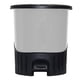 thumbnail image 2 of Bote de Basura Plastic Trends con Pedal 14 l Gris, 2 of 5