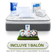 thumbnail image 1 of Colchón King Size + Almohada + Protector Spring Air Sleeper, 1 of 10