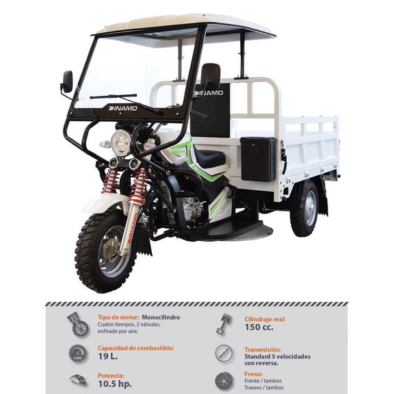 Motocarro DINAMO Heavy B Cab