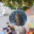 thumbnail image 2 of CaiYueKe Christmas Cat Ornaments Set Cute Kitty Tree Decorations Holiday Pet Pendant Collection Festive Animal Decor for Cat Lovers Home Party Supplies, 2 of 5