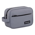 thumbnail image 2 of MTBLYS Neceser de viaje para hombre | Kit de aseo portátil de gran capacidad | Organizador de maquillaje de poliéster resistente al agua | Con gancho para colgar, 2 of 9