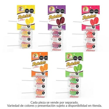 Paletas de caramelo Las Sevillanas varios sabores 1 Pieza