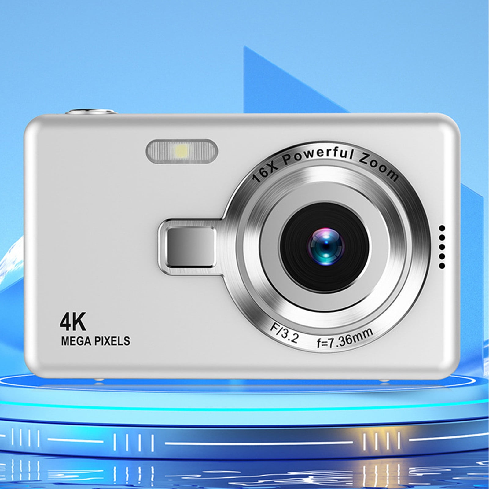 Cámara digital Cámara digital Fotografía 1080P Admite hasta 48MP Estabilización electrónica CCD digital 4X Cámara portátil para estudiantes cámaras digitales