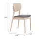 thumbnail image 4 of Silla Kellua Natural Kessa Muebles, 4 of 5