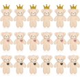 thumbnail image 1 of 18 Juguetes de Oso Mini 4,7 Pulgadas Oso Pequeño de Peluche Oso Articul Muñeco de Oso Pequeño y Suave para DIY Llavero Decoraciones Cumpleaños Boda Navidad Favor Fiesta (Estilo Mixto), 1 of 3