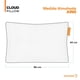 thumbnail image 5 of Almohada Dreamlab Cloud Pillow Altura Ajustable con Memory Foam y Microfibras Firmeza Media Hipoalergénica Tamaño King Size, 5 of 7