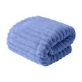 thumbnail image 2 of CaiYueKe Coral Fleece Striped Bath Towel 140x70cm Thick Soft Absorbent Quick Dry Lightweight for Couples Home Bathroom Gym Pool Beach Travel Hotel Spa Wrap Premium Polyester Fabric, 2 of 7