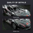thumbnail image 4 of Toy Car Push and Go Light and Sound Friction Powered Inertia Vehicle with Sound and Light Effects Durable ABS Plastic for Family Fun Party Supplies, 4 of 6