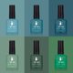 thumbnail image 2 of Esmaltes Para Uñas Gama De Gelish Semipermanente Mussa x 6 unidades Uv Frío Mussa 10 ml, 2 of 6