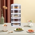 thumbnail image 4 of Cubre Alimentos Masa Restos Almacenamiento Cocina Protector Mosca Plegable,Almohadilla de Masa Restos,Resguardo de Cocina,MultiCapa Impermeable,Resistente a Manchas,Foldable,topliu, 4 of 9