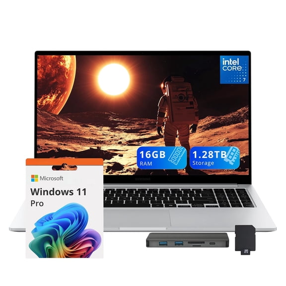 Notebook Samsung Galaxy Book4 Intel Core 7 16GB RAM 1TB SSD 15.6 Pulgadas Windows 11 Pro
