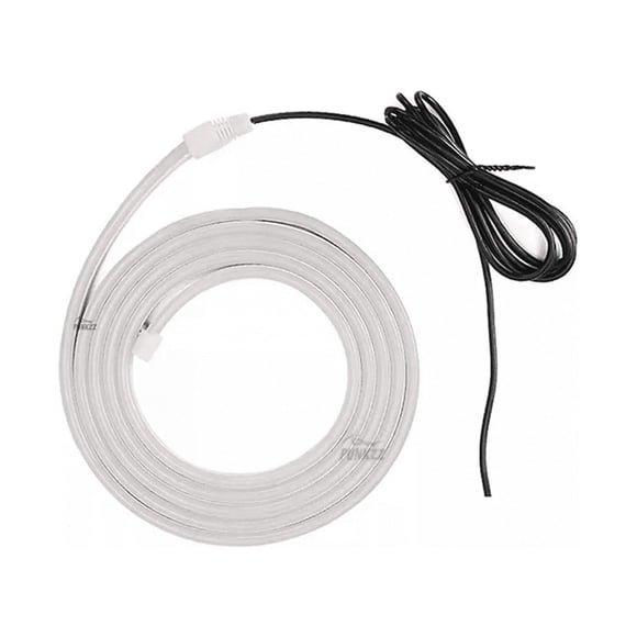 Tira De Luces Led De Circulación Para Capó De Auto  Blanco