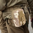 thumbnail image 4 of Riñonera táctica MOLLE | Bolsa para teléfono de 15 cm | Nailon 800D resistente al agua | Cremallera de grado militar y hebilla ajustable | Accesorio para deportes y equipo al aire libre, 4 of 6