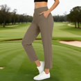 thumbnail image 1 of TaTaai Stretchy Golf Women Cropped Pants Lightweight Breathable Machine Washable No Fading Casual Travel Sports Slim Fit Ankle Length Trousers Gift, 1 of 9