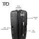 thumbnail image 4 of Maletas de Viaje TIO-TRAVEL Infinity de Polipropileno, 4 of 6