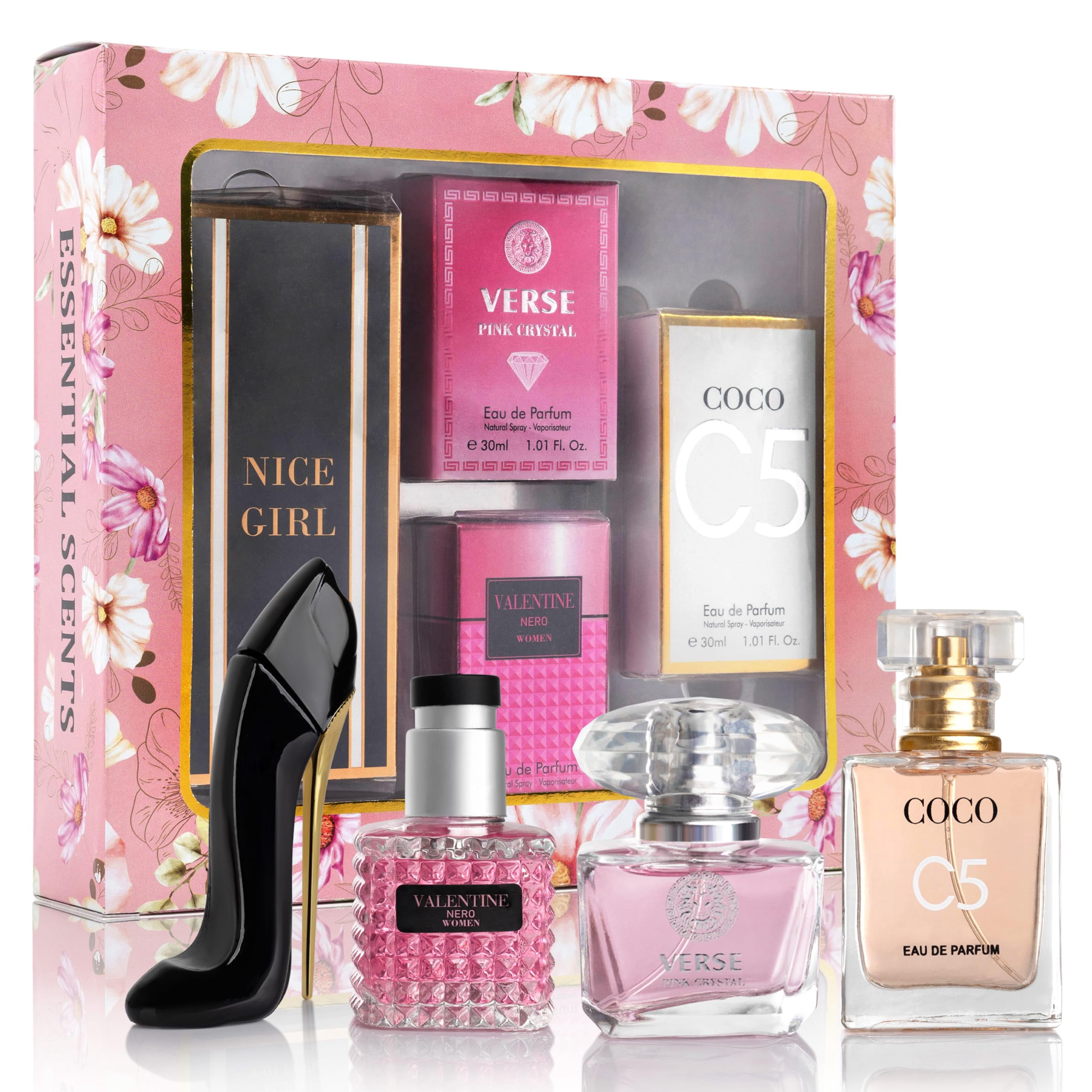 Set de perfumes URBAN COLLECTION Essential 4 x 30 ml para mujer