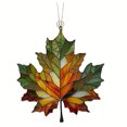 thumbnail image 1 of Billuyoard Decoraciones de otoño al aire libre Cuelga estos adornos de hoja de arce en cualquier lugar Accesorios decorativos para el hogar Kits de decoración para fiestas Verde, 1 of 6