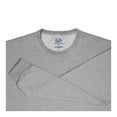 thumbnail image 3 of Sudadera Fruit of the Loom Para mujer de felpa, gris jaspe claro, talla M, 3 of 4