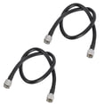 thumbnail image 1 of Cable coaxial UHF macho a UHF macho 2 piezas RG8 60cm/2ft 10mm de baja pérdida para radios, antenas, medidor SWR, 1 of 5
