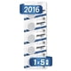 thumbnail image 1 of Pila Boton Energizer 2016 Tira 5 Unidades plateado Energizer, 1 of 6