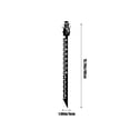 thumbnail image 3 of RKSTN Measuring scale Snow Gauge Snow Measuring Stick Outdoor Measuring Gauge Winter Iron Art Snow Gauge Inches Christmas Decorations Outdoor Yard Stake, 3 of 6